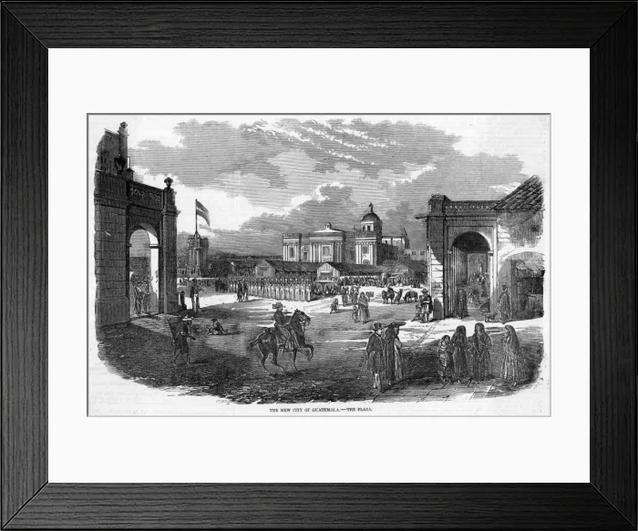 Framed Print : Guatemala City