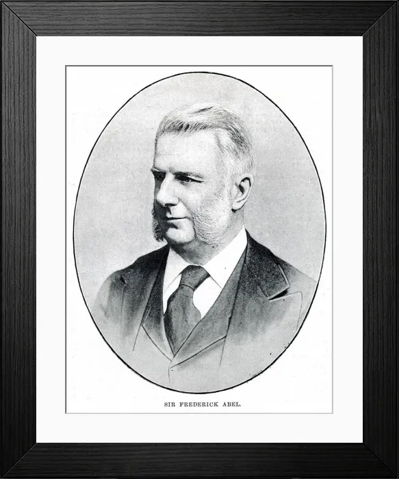 Framed Print : Sir Frederick Abel