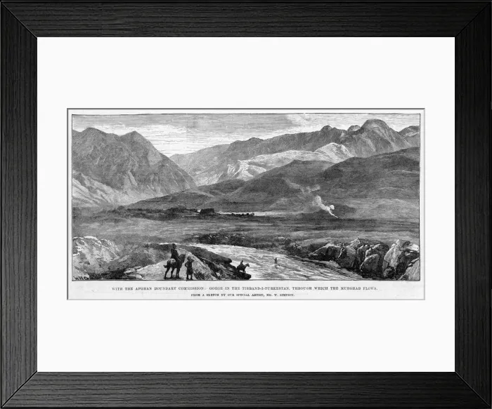 Framed Print : Afghanistan Murghab Framed Print : Afghanistan Murghab
