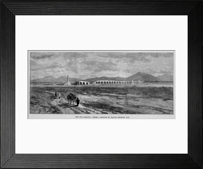 Framed Print : Afghanistan Pul I Malun Framed Print : Afghanistan Pul I Malun
