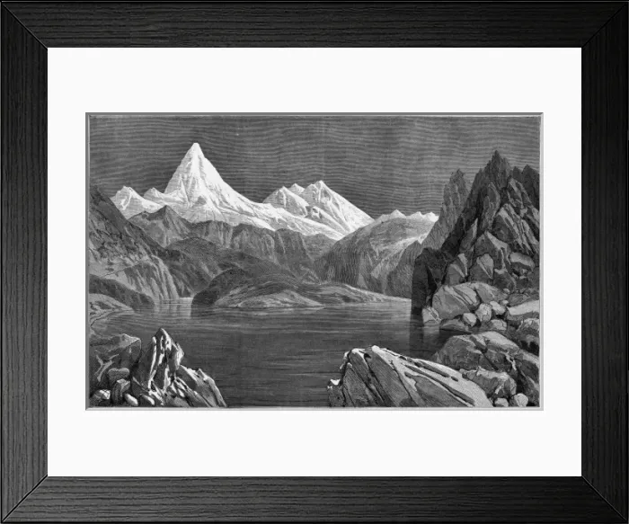 Framed Print : India Himalayas Framed Print : India Himalayas