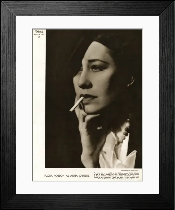 Framed Print : Flora Robson Framed Print : Flora Robson