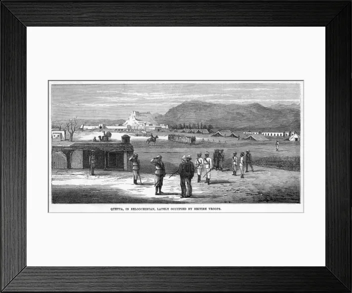 Framed Print : Pakistan Quetta