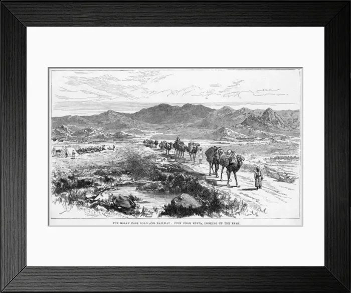 Framed Print : Pakistan Bolan Pass Framed Print : Pakistan Bolan Pass