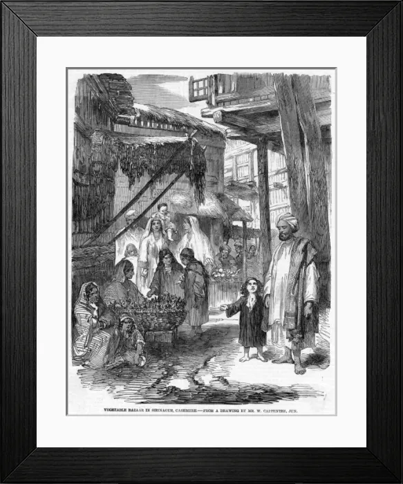 Framed Print : Kashmir Srinagar