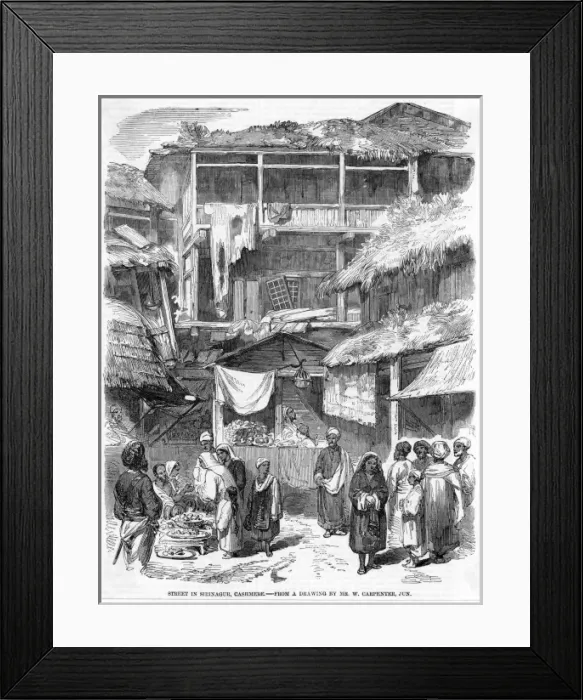 Framed Print : Kashmir Srinagar