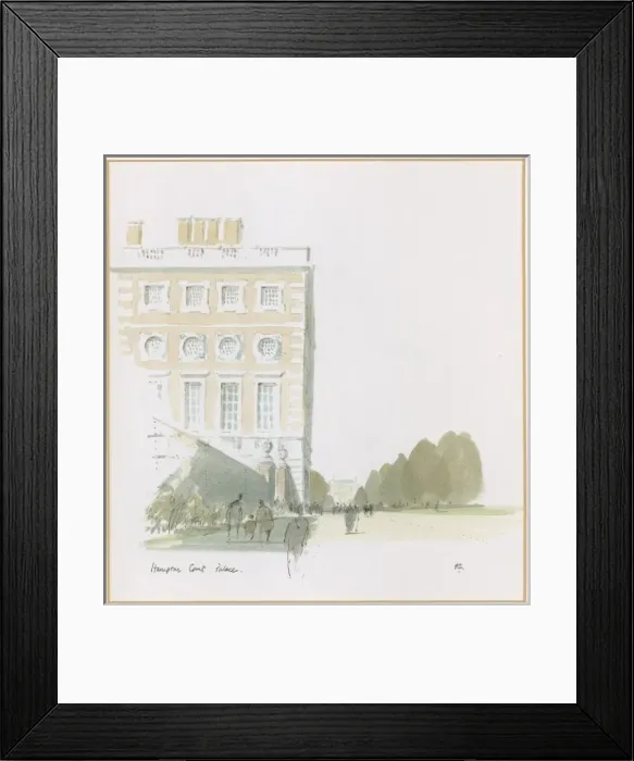 Framed Print : Hampton Court Palace, by Sir Hugh Maxwell Casson