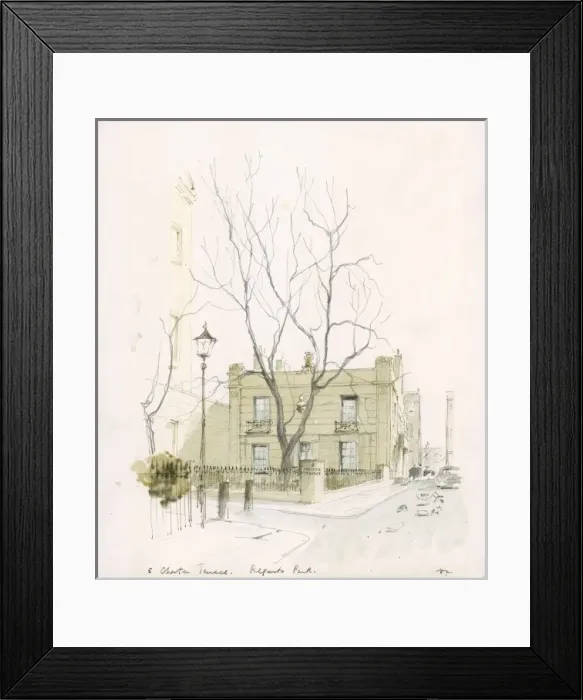 Framed Print : 5 Chester Terrace, Regents Park, by Sir Hugh Maxwell Casson Framed Print : 5 Chester Terrace, Regents Park, by Sir Hugh Maxwell Casson