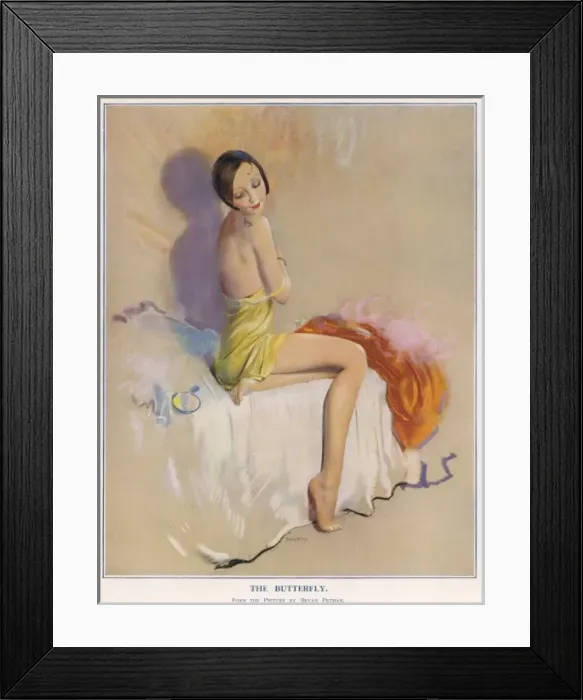 Framed Print : The Butterfly, by Bevan Petman Framed Print : The Butterfly, by Bevan Petman