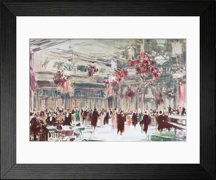 Framed Print : Savoy Hotel, London
