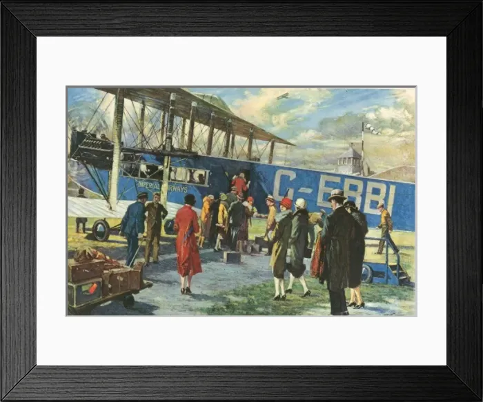 Framed Print : Off for Paris by W. Bryce Hamilton Framed Print : Off for Paris by W. Bryce Hamilton