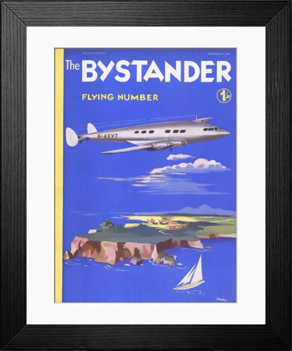 Framed Print : Bystander flying number 1938 Framed Print : Bystander flying number 1938