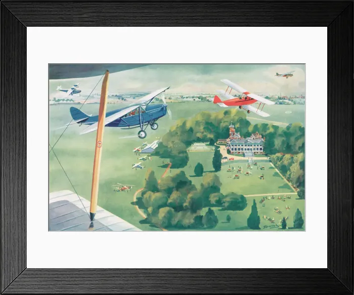 Framed Print : Hanworth Park, Londons Country Flying Club Framed Print : Hanworth Park, Londons Country Flying Club
