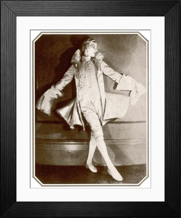 Framed Print : Stephen Tennant as Prince Charming