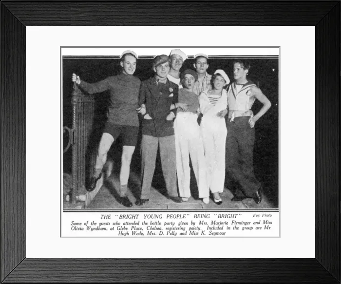 Framed Print : The Bright Young People Being Bright Framed Print : The Bright Young People Being Bright