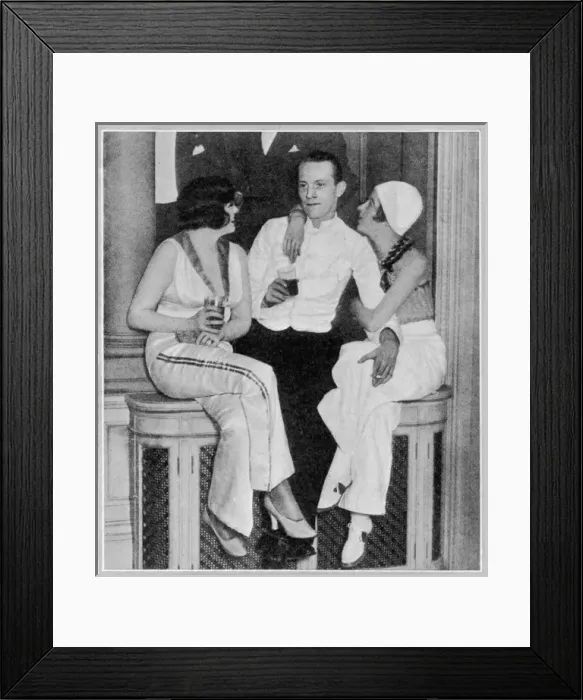 Framed Print : Lady Mercy with Denis and Elizabeth Pelly Framed Print : Lady Mercy with Denis and Elizabeth Pelly