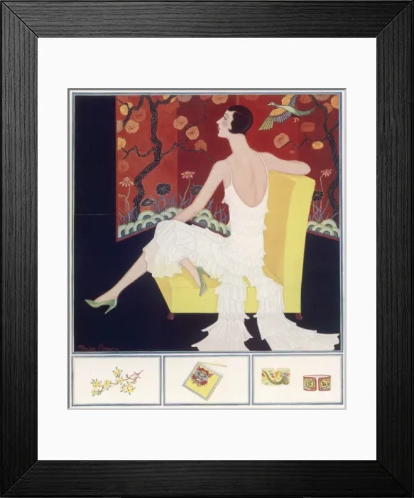 Framed Print : A Tatler Fashion by Gordon Conway Framed Print : A Tatler Fashion by Gordon Conway