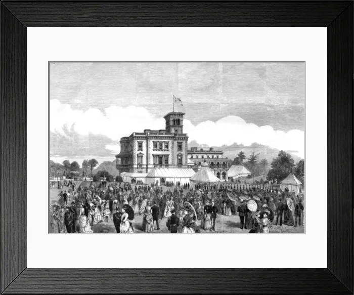 Framed Print : Marriage of Princess Beatrice: Osborne House Framed Print : Marriage of Princess Beatrice: Osborne House