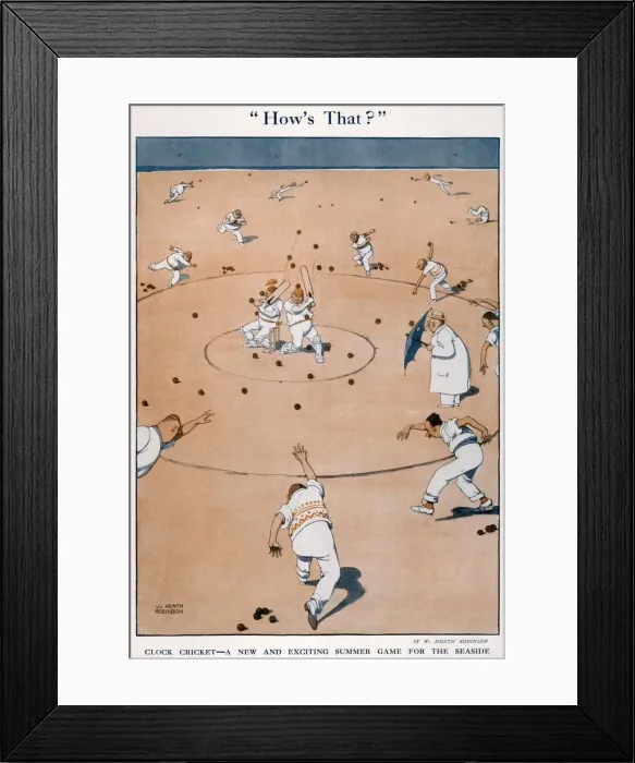 Framed Print : Hows That? By William Heath Robinson Framed Print : Hows That? By William Heath Robinson