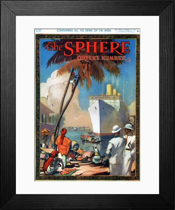 Framed Print : The Sphere Orient Number 1936