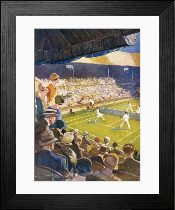 Framed Print : The Tennis Championships at Wimbledon Framed Print : The Tennis Championships at Wimbledon