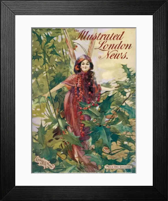 Framed Print : The Illustrated London News Christmas Number 1908 Framed Print : The Illustrated London News Christmas Number 1908
