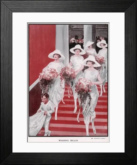 Framed Print : Wedding Belles Framed Print : Wedding Belles