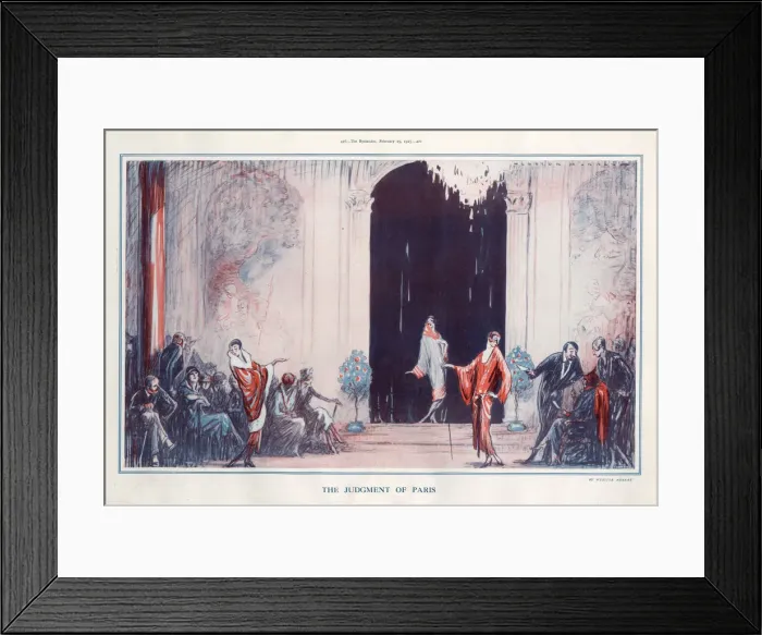 Framed Print : The Judgement of Paris, by Webster Murray Framed Print : The Judgement of Paris, by Webster Murray