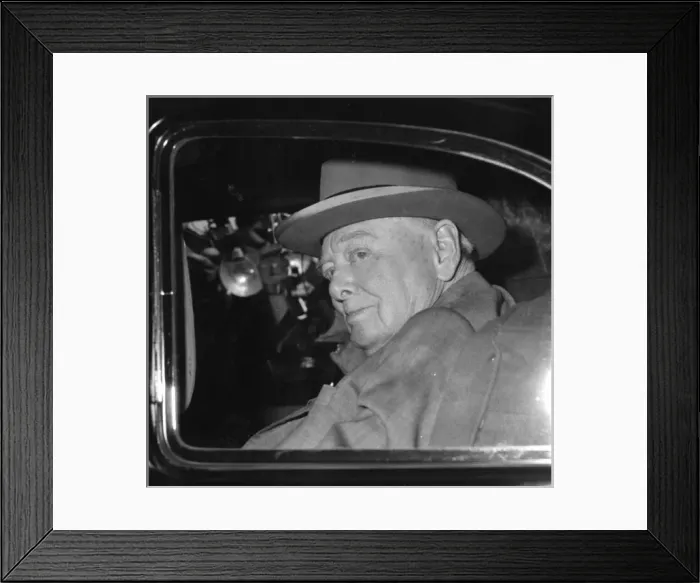 Framed Print : Winston Churchill