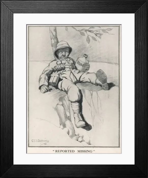 Framed Print : Reported Missing Framed Print : Reported Missing