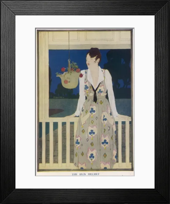 Framed Print : The Hun Helmet Framed Print : The Hun Helmet