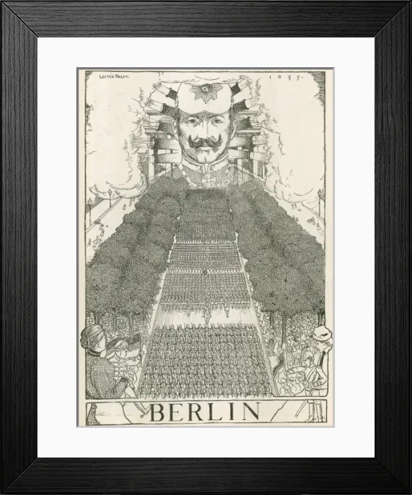 Framed Print : Berlin by Lester Ralph Framed Print : Berlin by Lester Ralph