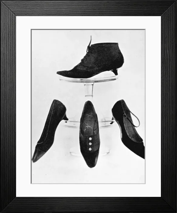 Framed Print : Patent and Tan Calf Boot Framed Print : Patent and Tan Calf Boot
