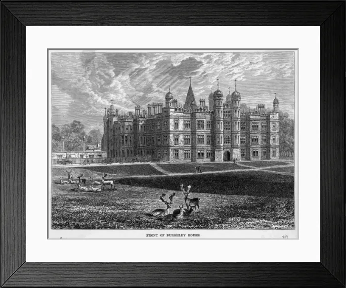 Framed Print : Burghley House Framed Print : Burghley House