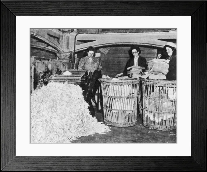 Framed Print : Nhs Ballot Papers Framed Print : Nhs Ballot Papers