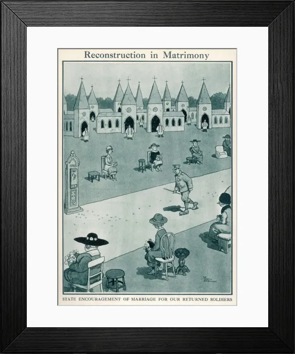 Framed Print : Reconstruction in Matrimony