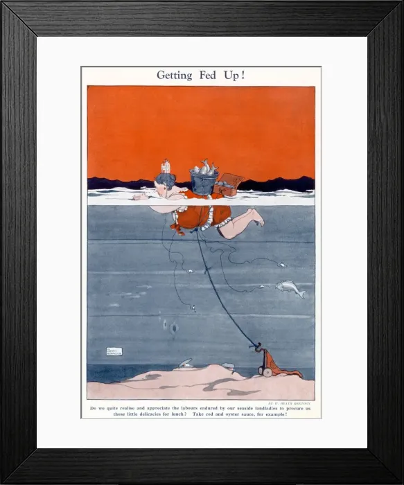 Framed Print : Getting Fed Up Framed Print : Getting Fed Up