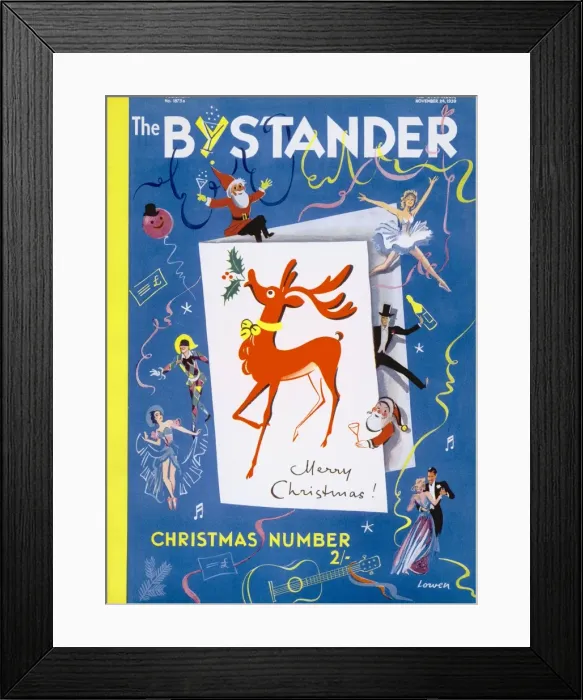 Framed Print : Festive Card / Bystander Framed Print : Festive Card / Bystander
