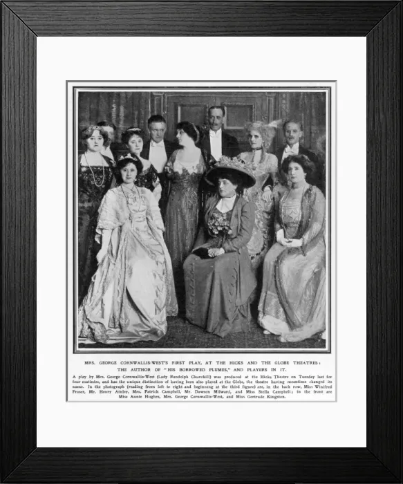 Framed Print : His Borrowed Plumes Framed Print : His Borrowed Plumes