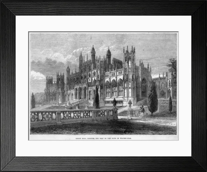 Framed Print : EATON HALL Framed Print : EATON HALL