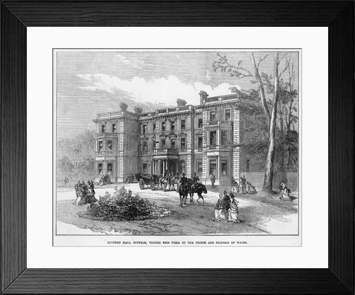 Framed Print : Elveden Hall, Suffolk Framed Print : Elveden Hall, Suffolk