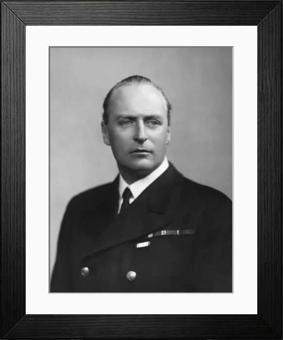 Framed Print : King Olav V of Norway