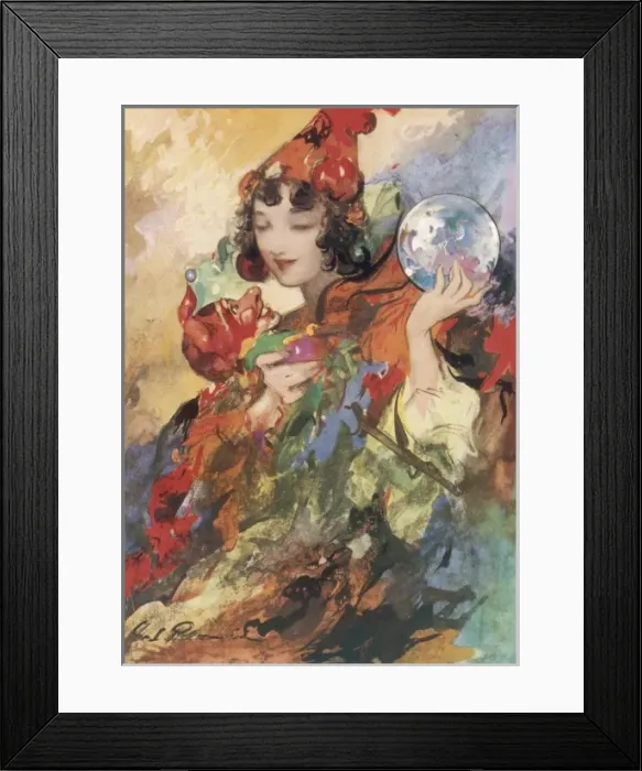 Framed Print : The Oracle by Charles Robinson Framed Print : The Oracle by Charles Robinson