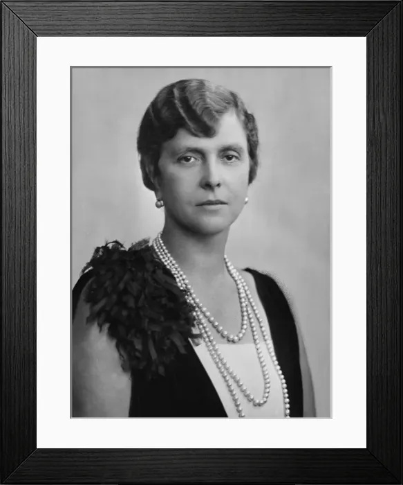 Framed Print : Princess Andrew of Greece Framed Print : Princess Andrew of Greece