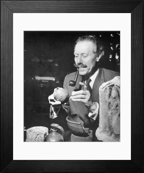 Framed Print : Sir Mortimer Wheeler Framed Print : Sir Mortimer Wheeler