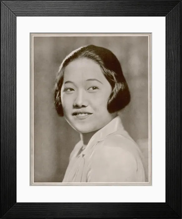Framed Print : Queen Prajadipok of Siam Framed Print : Queen Prajadipok of Siam