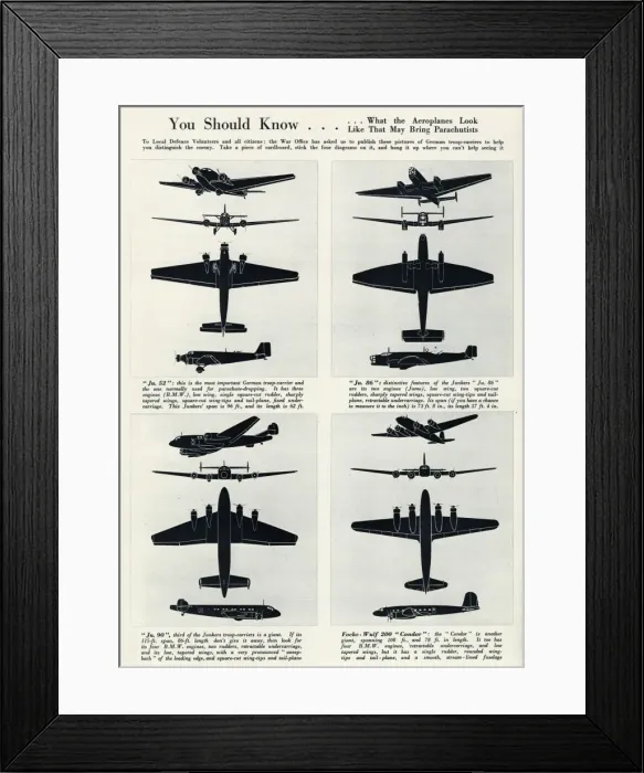 Framed Print : What German troop-carriers look from above 1940 Framed Print : What German troop-carriers look from above 1940