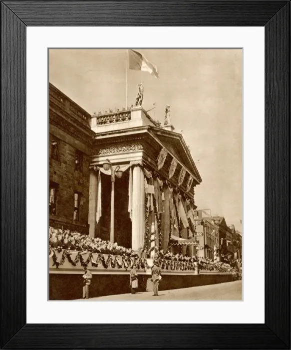 Framed Print : The Republic of Ireland proclaimed