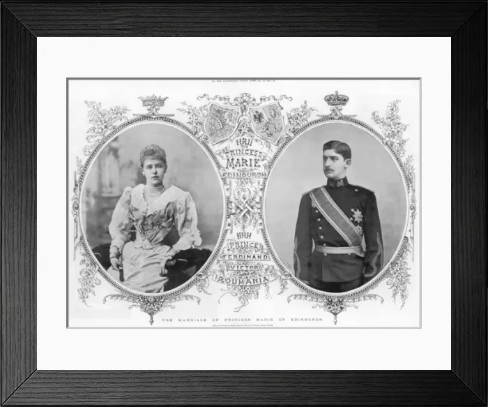 Framed Print : The marriage of Princess Marie of Edinburgh Framed Print : The marriage of Princess Marie of Edinburgh