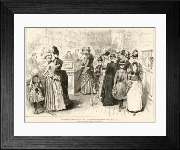 Framed Print : The Mudies of Melbourne Framed Print : The Mudies of Melbourne